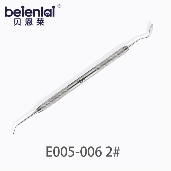 Benlai Cement Plugger E005-006 SXS 2#, Double End φ6.5 Solid Round Handle
